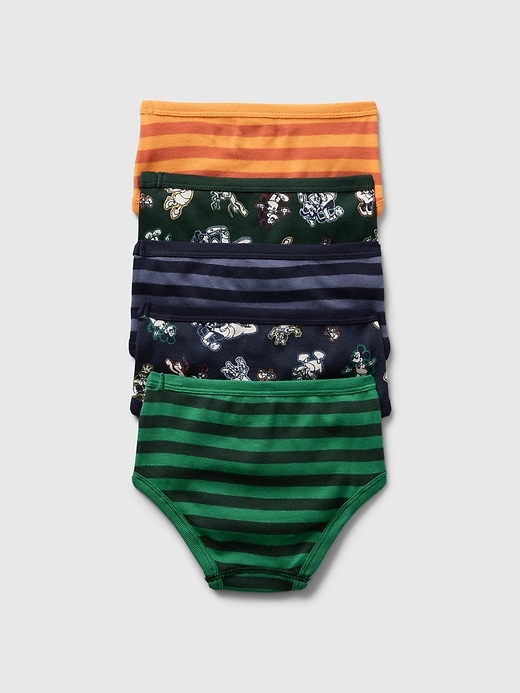 Image number 2 showing, Gap × Disney Toddler Organic Cotton Briefs (5-Pack)