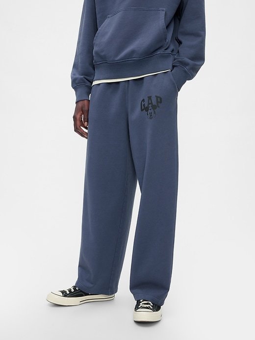 Image number 2 showing, Gap × Disney Logo Baggy Sweatpants