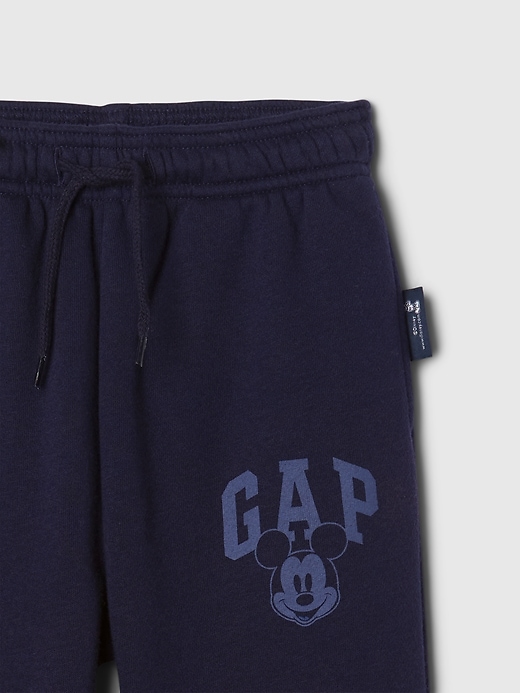 Image number 4 showing, Gap × Disney Baby Vintage Soft Mickey Mouse Logo Sweatpants