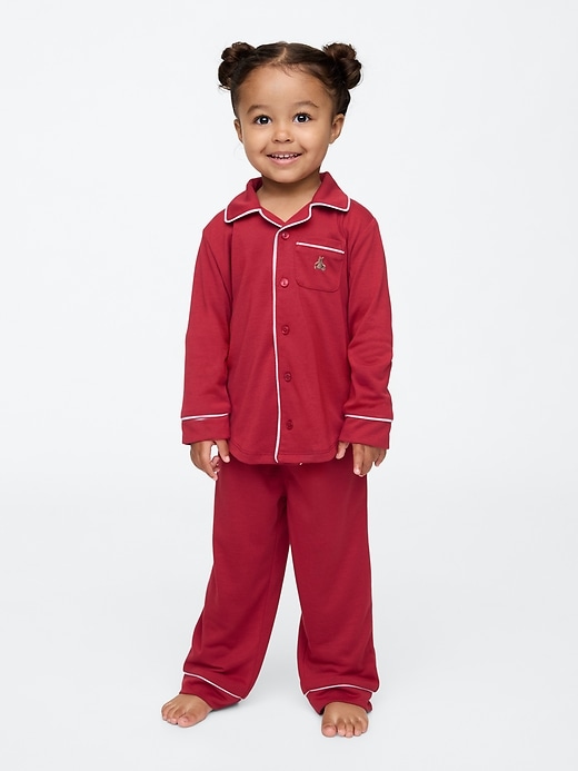 Image number 1 showing, babyGap Recycled PJ Set