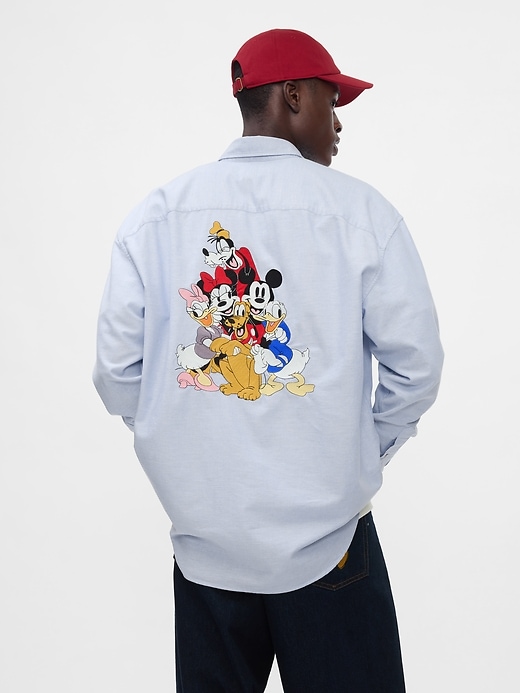 Image number 2 showing, Gap × Disney Oversized Oxford Shirt