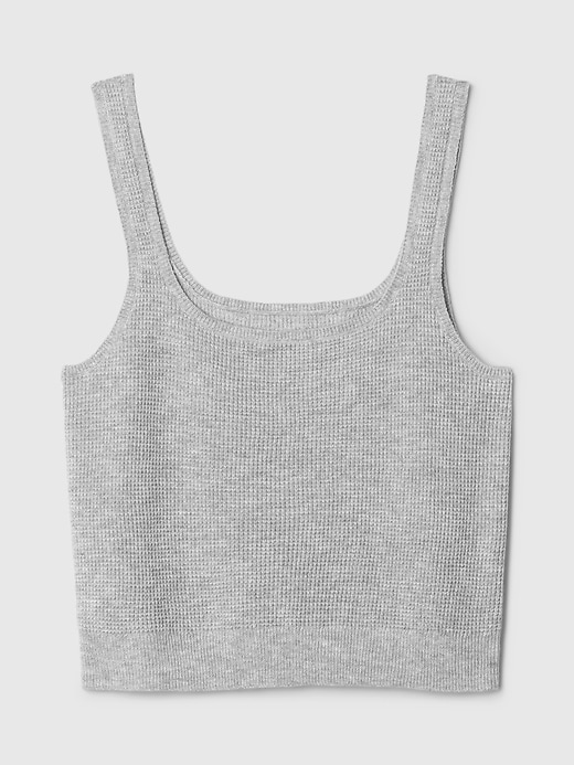 Image number 5 showing, CashSoft Waffle PJ Tank Top