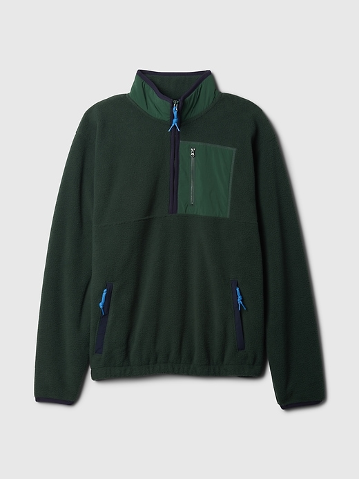 Image number 5 showing, Sherpa Half-Zip Pullover