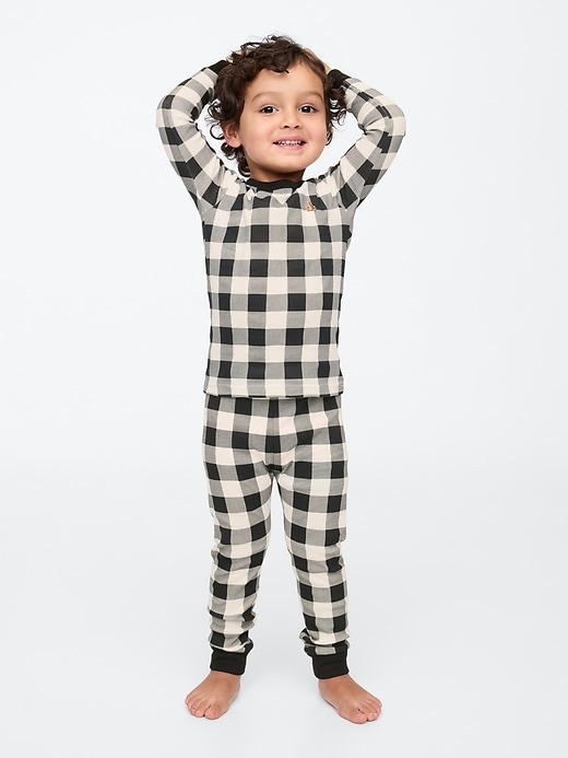 Image number 5 showing, babyGap Organic Brushed Cotton Holiday PJ Set