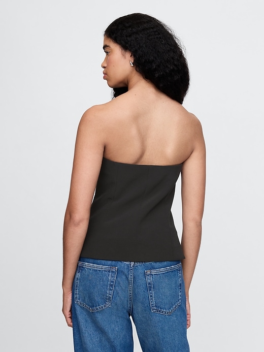 Image number 2 showing, BiStretch Strapless Vest