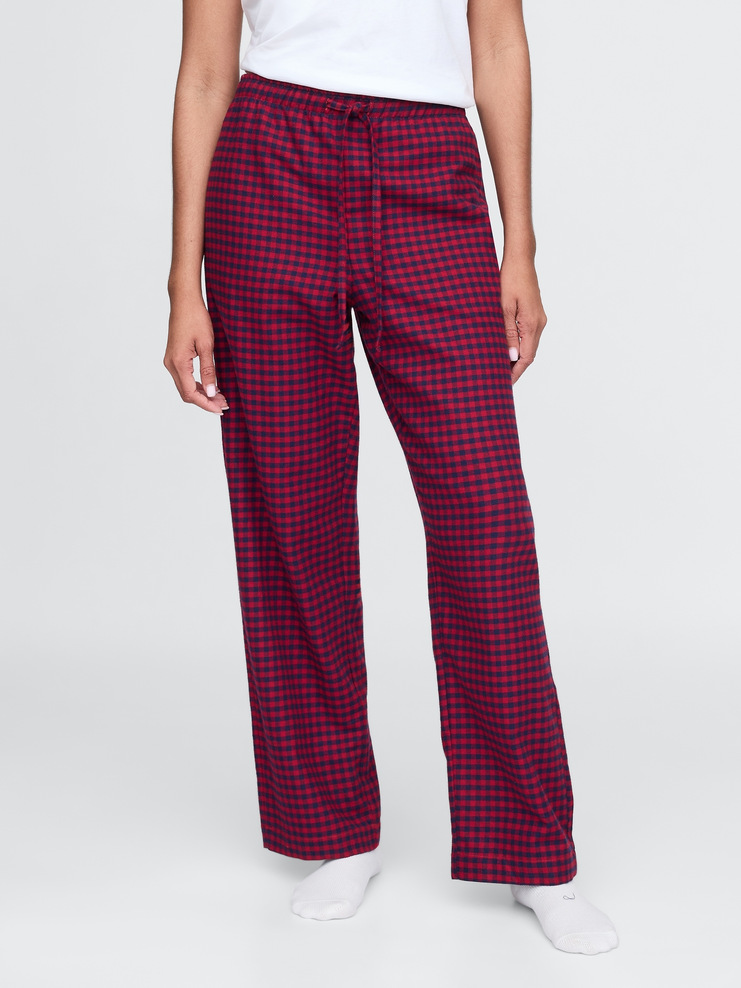 Gap Softest Flannel Pants In Pink