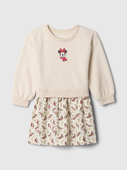 Image number 1 showing, Gap × Disney Baby 2-in-1 Sweatshirt Dress