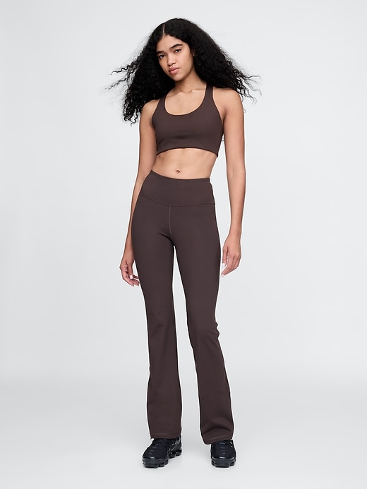 Image number 1 showing, GapFit Sky High Rise Power Flare Leggings