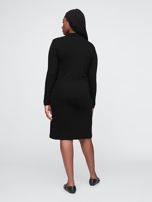 Image number 6 showing, Modern Rib Mockneck Mini Dress