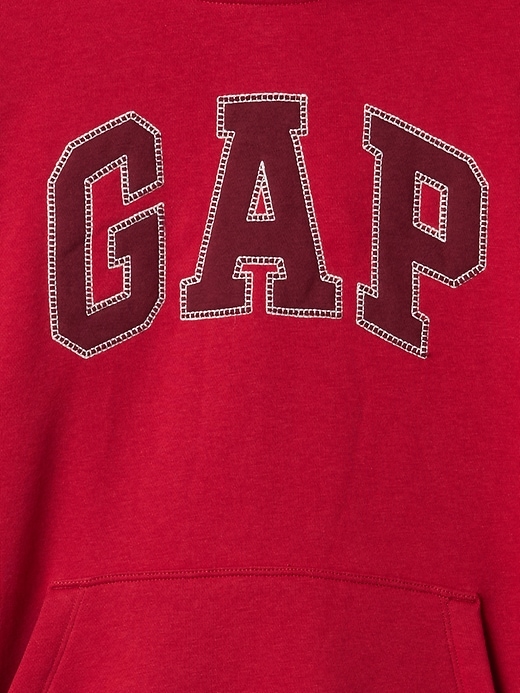 Image number 5 showing, Kids Vintage Soft Textured Logo Hoodie