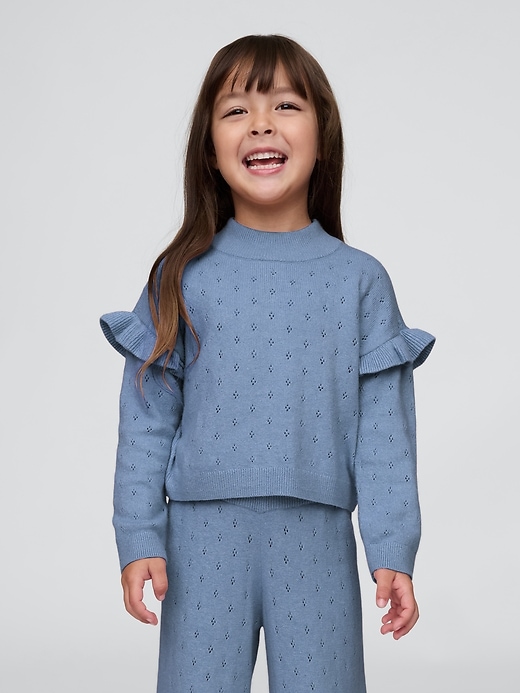 Image number 1 showing, babyGap CashSoft Pointelle Sweater