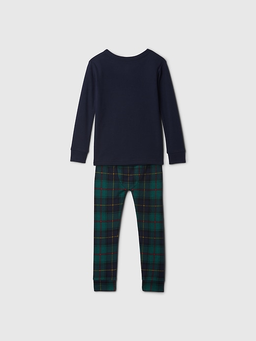 Image number 3 showing, babyGap Organic Brushed Cotton Henley PJ Set