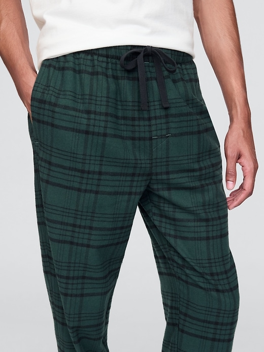 Image number 3 showing, Flannel PJ Joggers