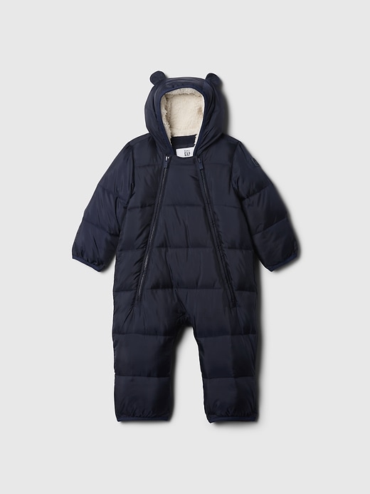 Image number 1 showing, Baby Recycled Heavyweight Snowsuit