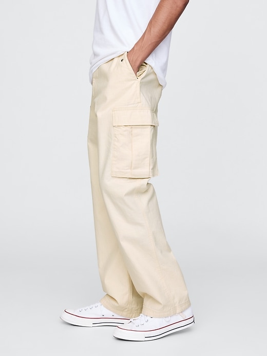 Image number 3 showing, Herringbone Utility Cargo Pants