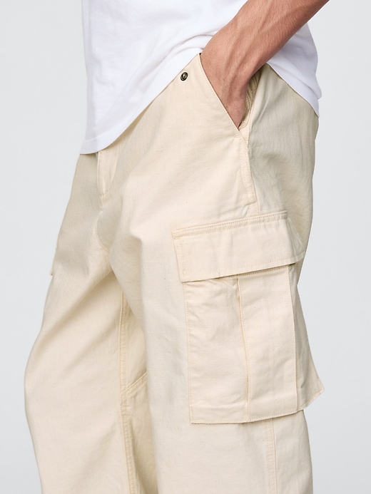 Image number 5 showing, Herringbone Utility Cargo Pants