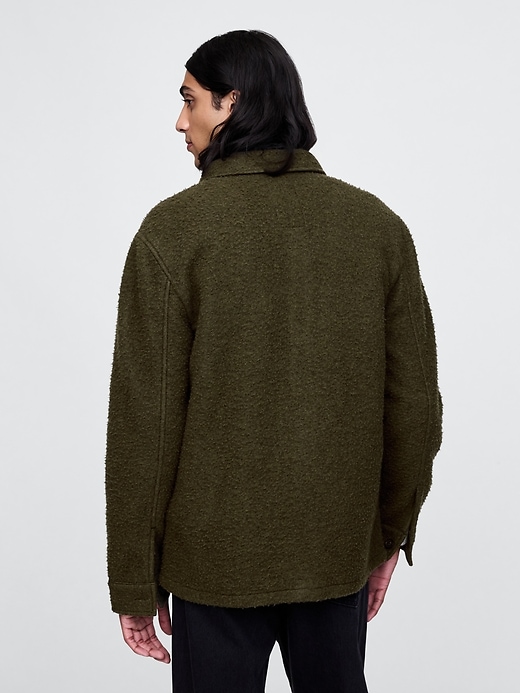 Image number 2 showing, Textured Utility Shirt Jacket