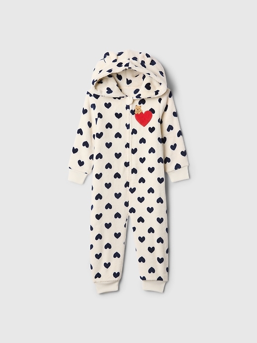 Image number 1 showing, babyGap Recycled Sherpa Bear One-Piece