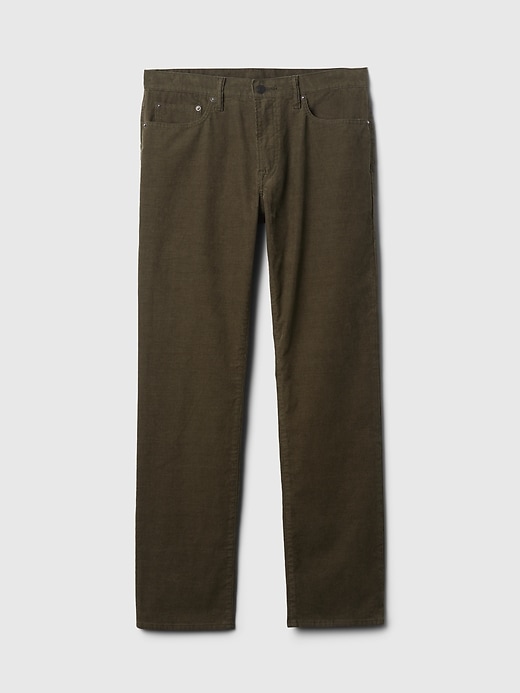 Image number 6 showing, Straight Corduroy Jeans with GapFlex