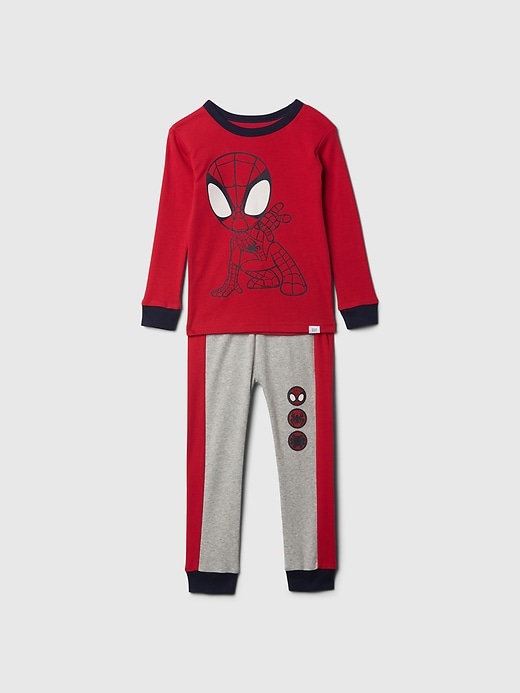 Image number 1 showing, babyGap Marvel Organic Brushed Cotton Spider-Man PJ Set