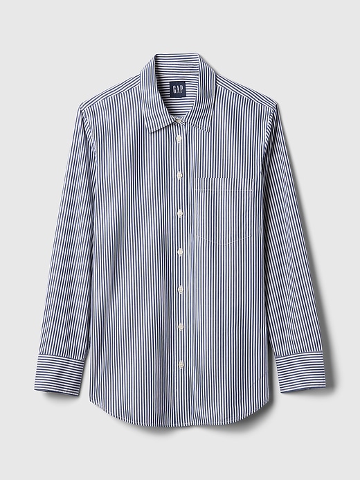 Image number 5 showing, Organic Cotton Poplin Long Shirt