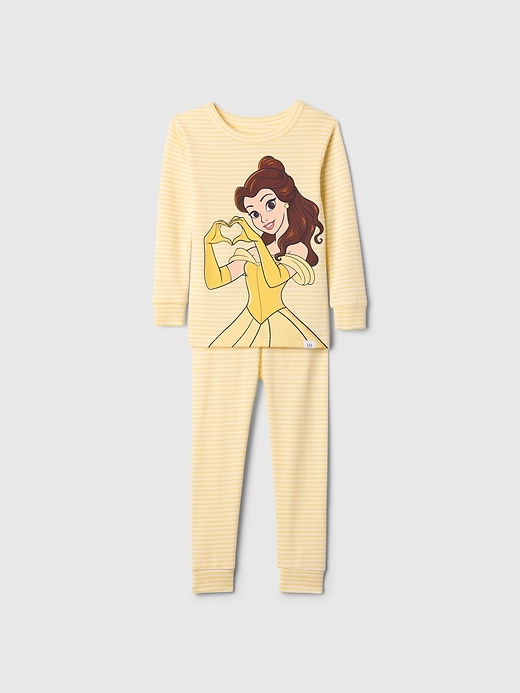 Image number 1 showing, Gap × Disney Baby Organic Brushed Cotton Princess PJ Set