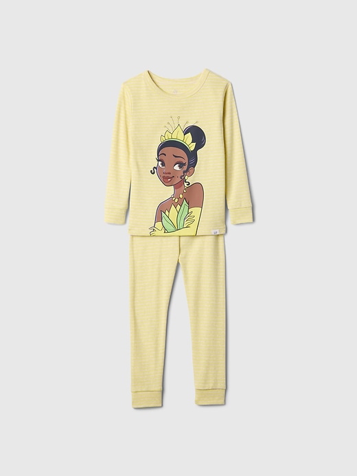 Image number 1 showing, Gap × Disney Baby Organic Brushed Cotton Princess PJ Set