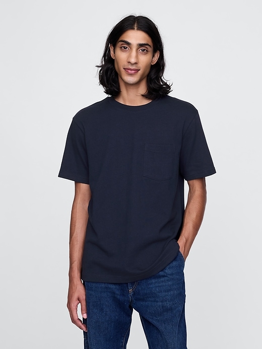 Image number 1 showing, Heavyweight Pocket T-Shirt