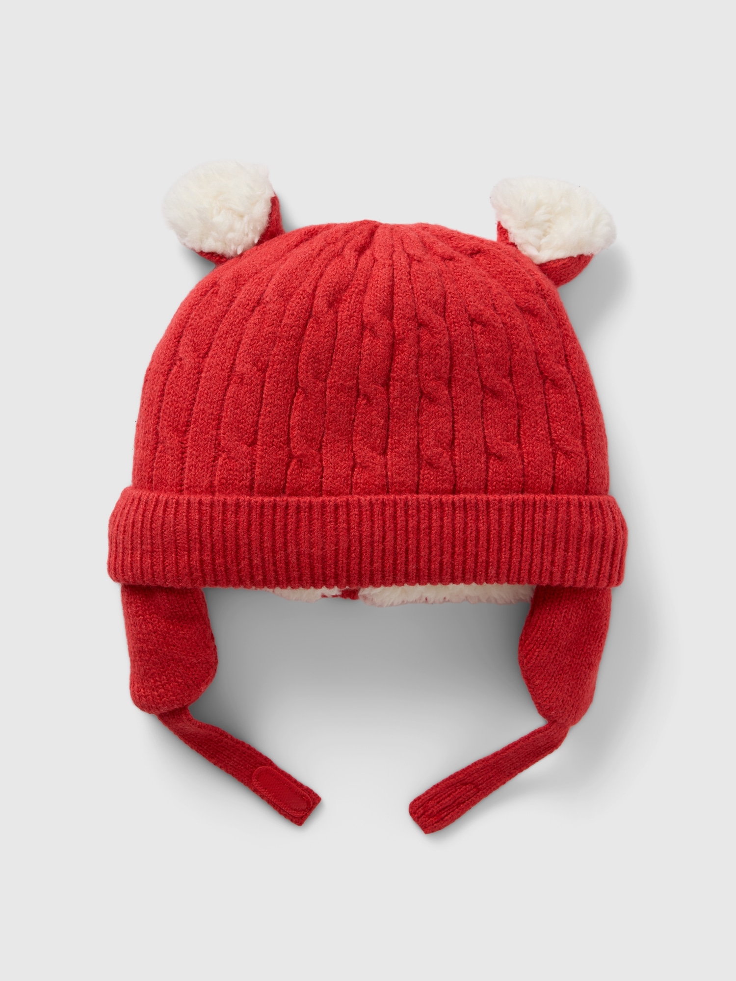 Baby CashSoft Sherpa-Lined Beanie | Gap