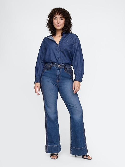 Image number 5 showing, High Rise '70s Flare Jeans