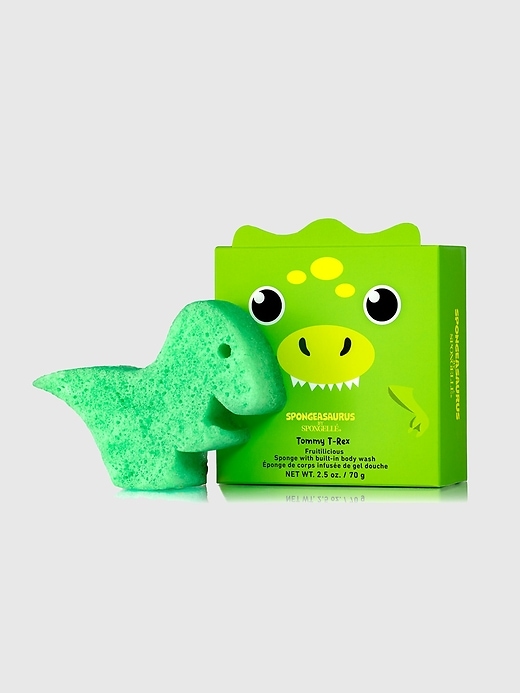 Image number 1 showing, Spongelle Foaming Sponge Spongeasaurus Body Wash Infused Dinosaur Buffer