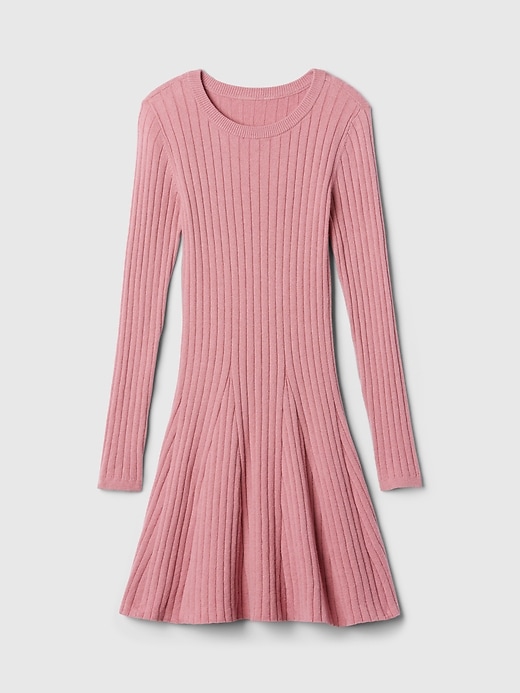 Image number 4 showing, Kids CashSoft Rib Sweater Dress