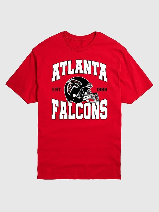 Image number 1 showing, NFL Alanta Falcons Helmet Graphic Tee