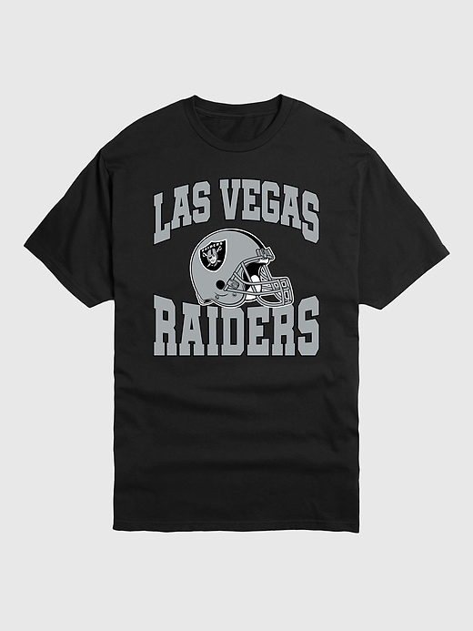 Image number 1 showing, NFL Las Vegas Raiders Helmet Graphic Tee