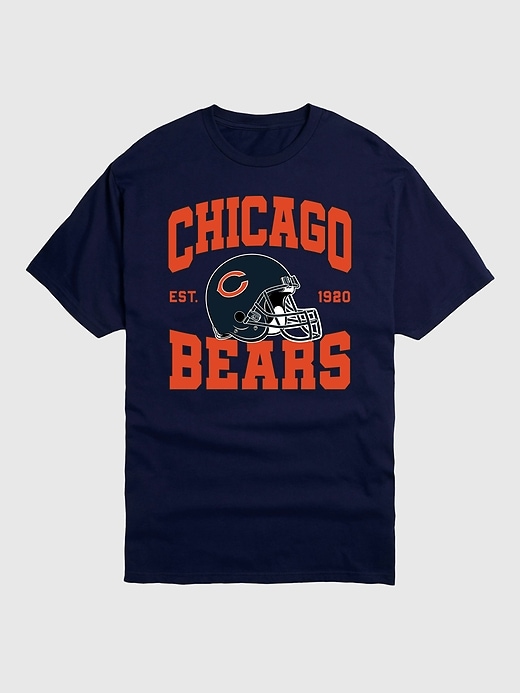 Image number 1 showing, NFL Chicago Bears Helmet Graphic Tee