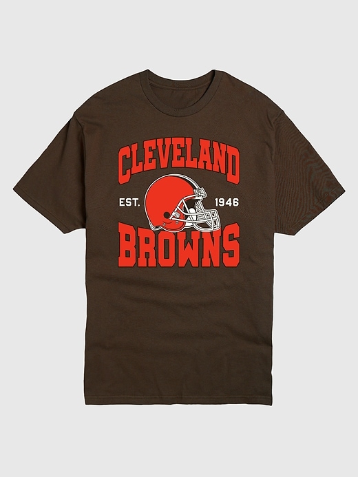 Image number 1 showing, NFL Cleveland Browns Helmet Graphic Tee