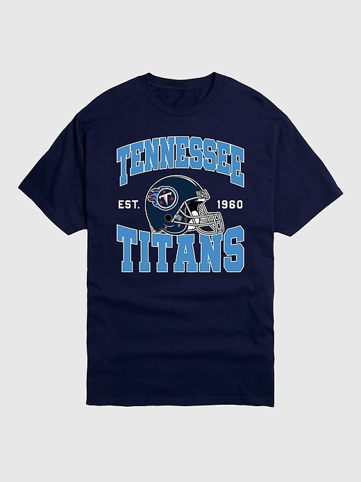 Image number 1 showing, NFL Tennessee Titans Helmet Graphic Tee