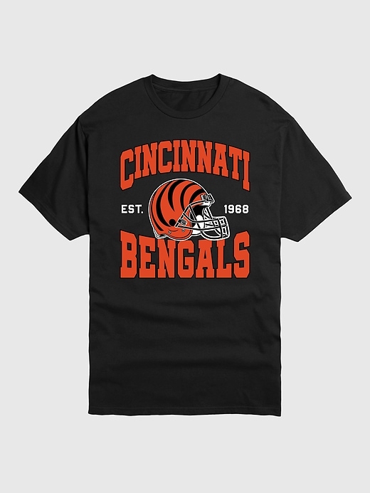 Image number 1 showing, NFL Cincinnati Bengals Helmet Graphic Tee