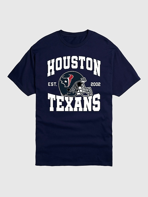 Image number 1 showing, NFL Houston Texans Helmet Graphic Tee