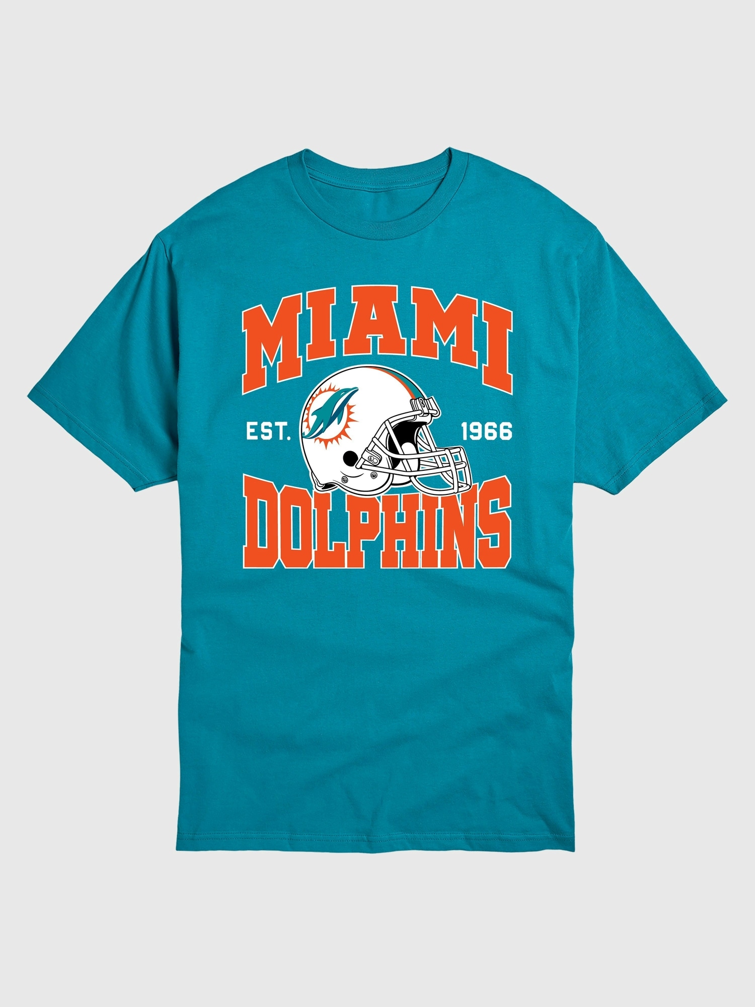 NFL Miami Dolphins Helmet Graphic Tee