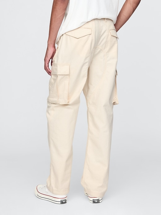 Image number 4 showing, Herringbone Utility Cargo Pants