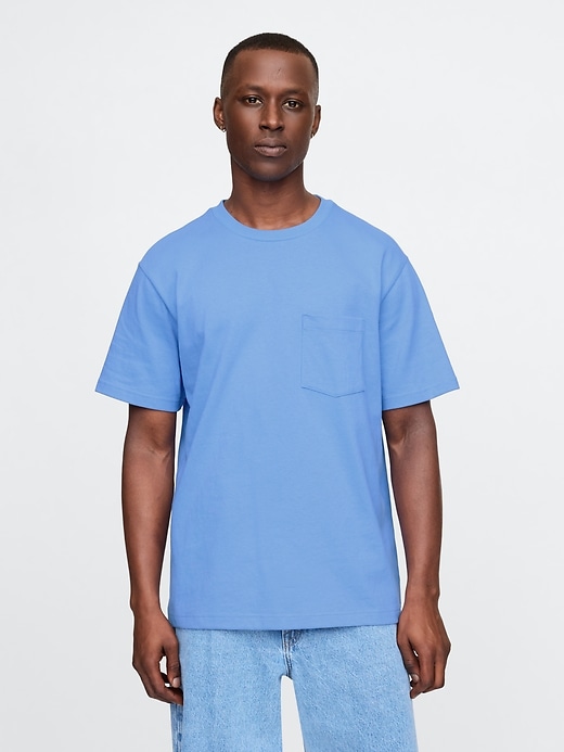 Image number 1 showing, Heavyweight Pocket T-Shirt