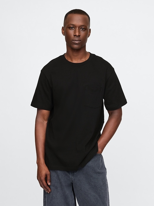 Image number 1 showing, Heavyweight Pocket T-Shirt