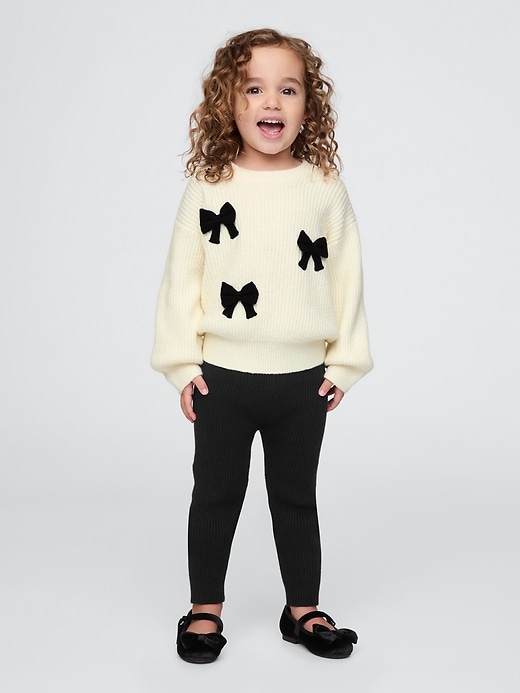 Image number 7 showing, babyGap CashSoft Rib Sweater Leggings