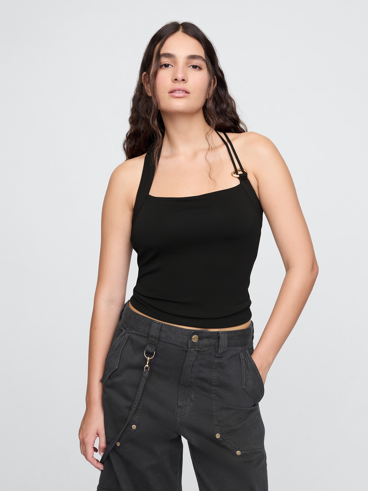 Gap × Cult Gaia Chain Cropped Tank