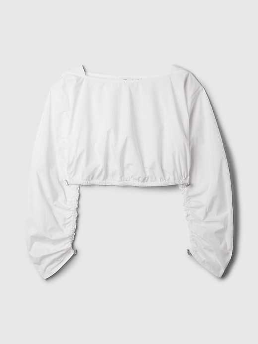 Image number 5 showing, Gap × Cult Gaia Ruched Cropped Top