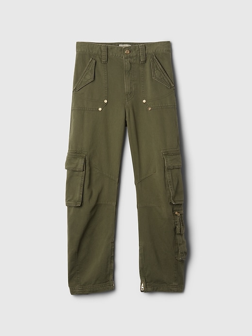 Image number 5 showing, Gap × Cult Gaia Kids Cargo Barrel Pants