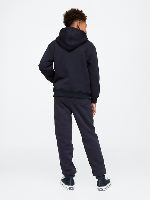 Image number 2 showing, Kids Vintage Soft Sherpa-Lined Joggers