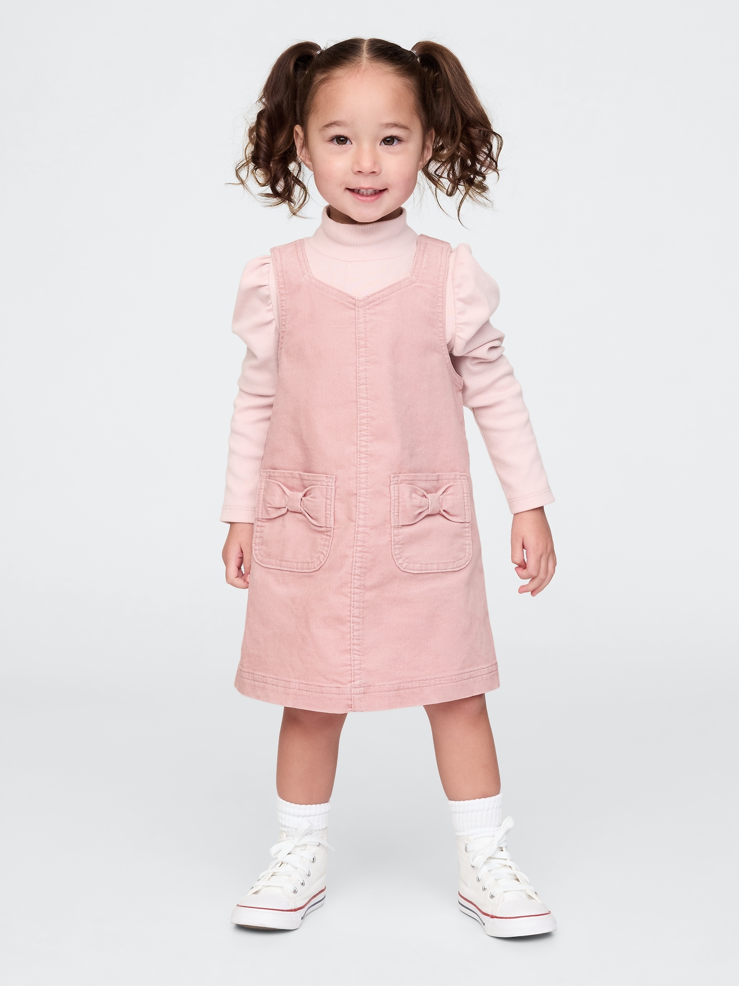 babyGap Reissue Velvet Jumper Dress