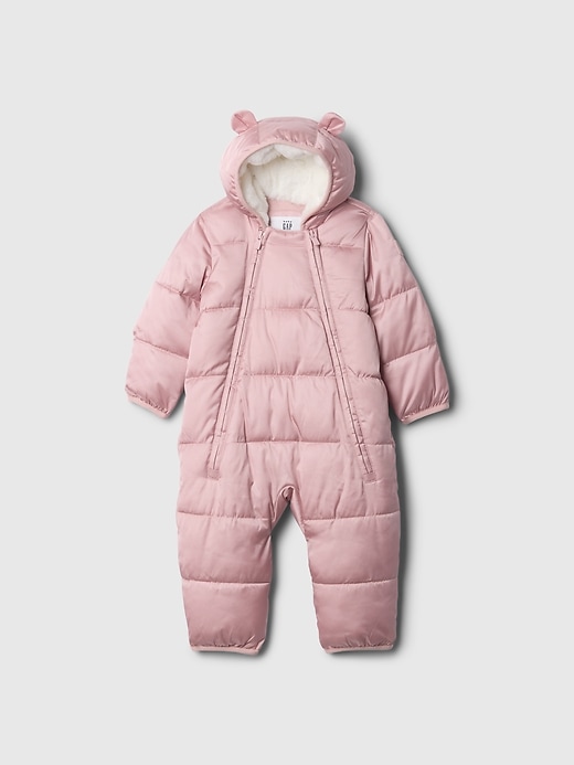 Image number 1 showing, Baby Recycled Heavyweight Snowsuit